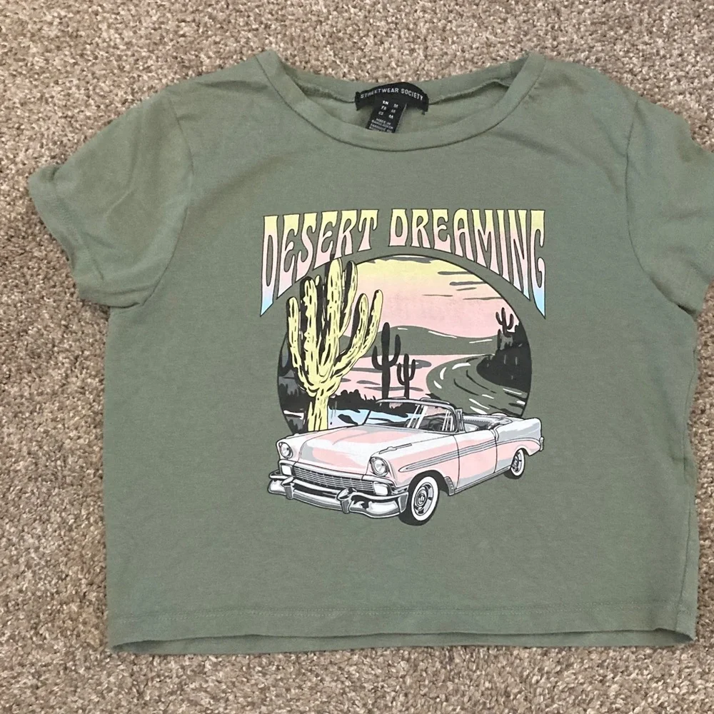 Streetwear Society Olive Tee - Picture 1 of 3